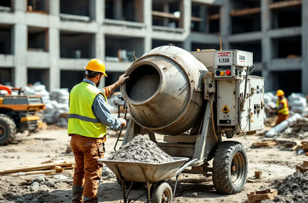 Best Commercial Concrete Mixers for Mid-Sized Projects