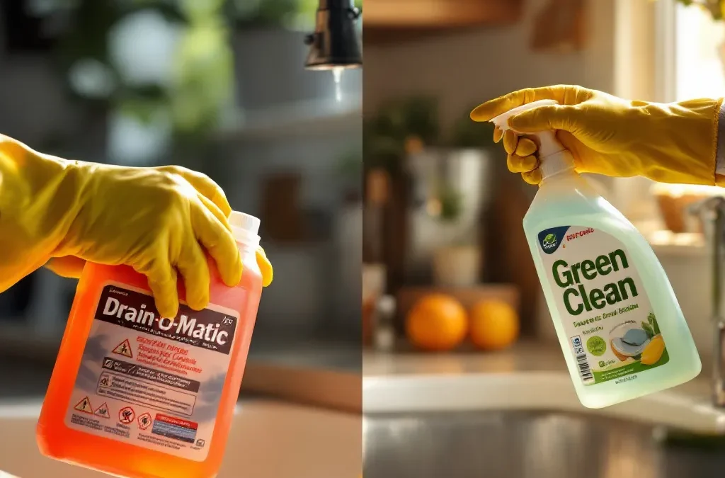 Chemical vs Enzyme Drain Cleaners: Which Is Safer?