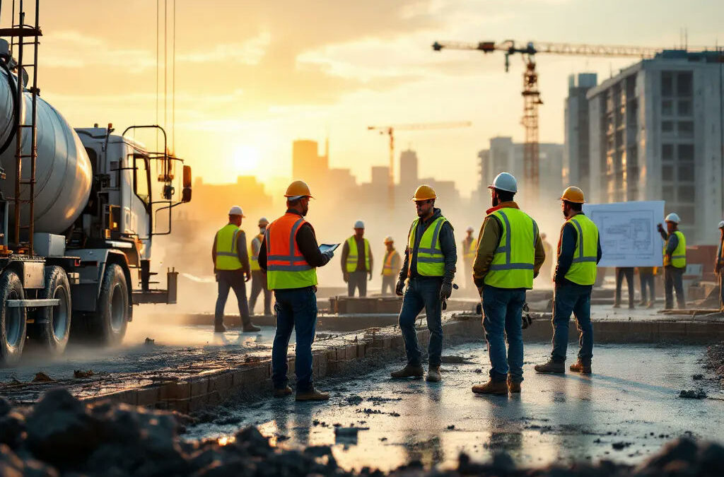 How to Schedule Commercial Concrete Crews Efficiently